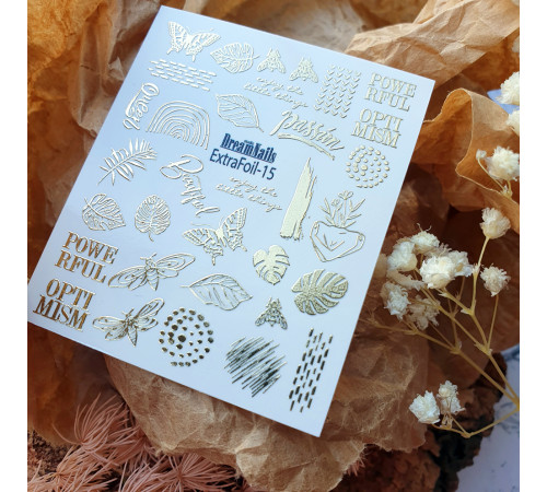 Slider design Extra Foil 15