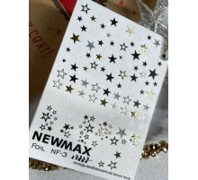 Slider design Foil NF 3 gold