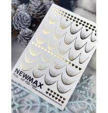 Slider design Foil NF 69 gold French