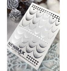 Slider design Foil NF 70 silver french