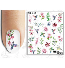 Slider design SD 410 flowers, birds