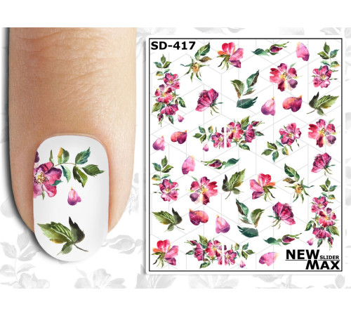 Slider design SD 417 flowers