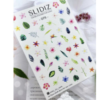 Slider design SLIDIZ 079 flowers, leaves
