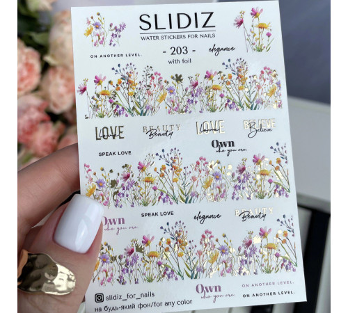Slider design SLIDIZ 203