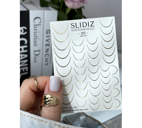 Slider design SLIDIZ 212 gold