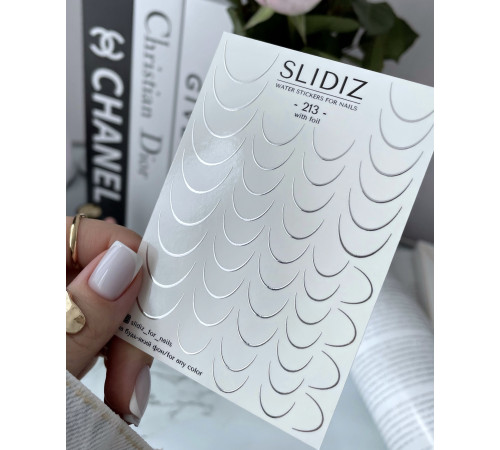 Slider design SLIDIZ 213 silver
