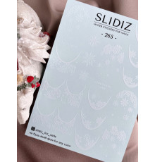 Slider design SLIDIZ 265 french snowflakes