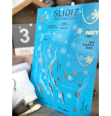 Slider design SLIDIZ 272 snowflakes