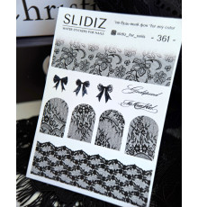 Slider design SLIDIZ 361 black lace