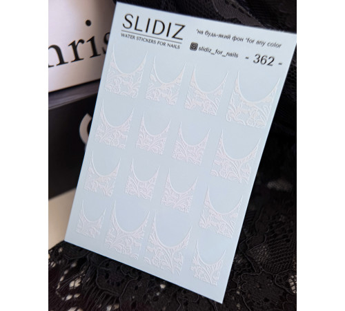 Slider design SLIDIZ 362 french lace