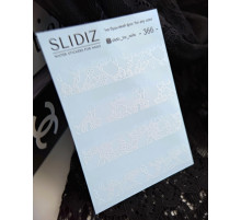 Слайдер дизайн SLIDIZ 366 біле мереживо