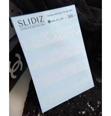 Slider design SLIDIZ 366 white lace