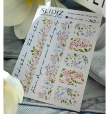 Slider design SLIDIZ 382 flowers