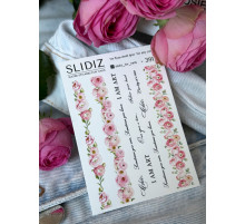 Slider design SLIDIZ 391 flowers