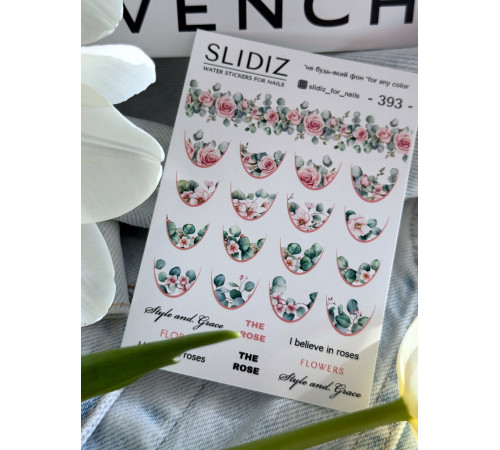 Slider design SLIDIZ 393 flowers
