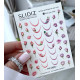 Slider design SLIDIZ NC008 roses, without cutting