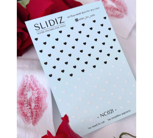 Слайдер дизайн SLIDIZ NC021 сердечка