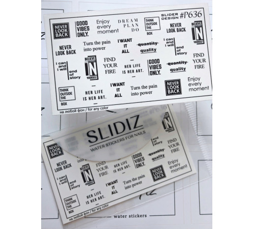 Slider design SLIDIZ P 636