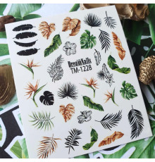 Slider design TM 1228 leaves