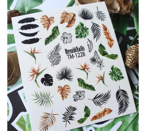 Slider design TM 1228 leaves