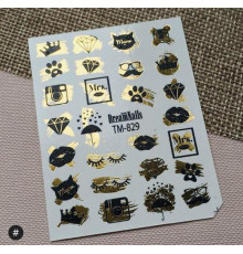 Slider design TM 829 Gold