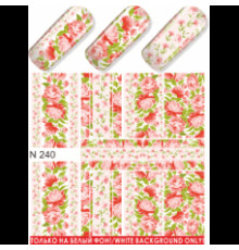 Slider design for nails N 240