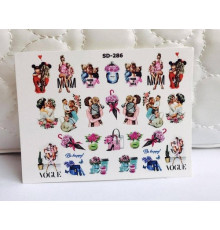 Slider design for nails SD 286