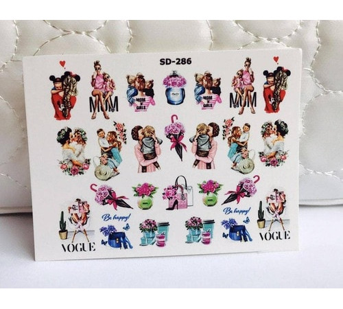 Slider design for nails SD 286