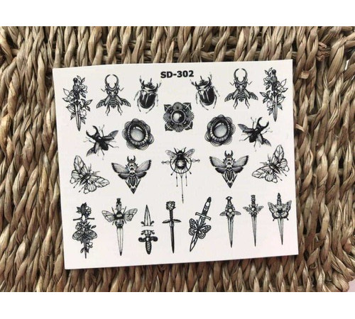 Slider design for nails SD-302