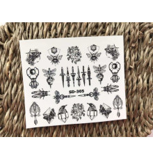 Slider design for nails SD-305