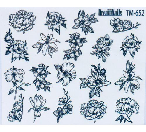 Nail design slider TM 652