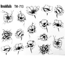 Слайдер дизайн для нігтів TM 713