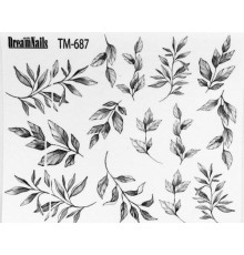Slider design for nails TM-687