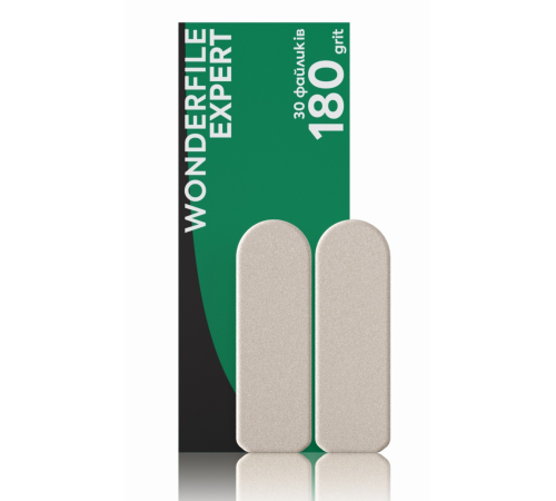 Replacement files Wonderfile for pedicure 180 grit, 30 pcs