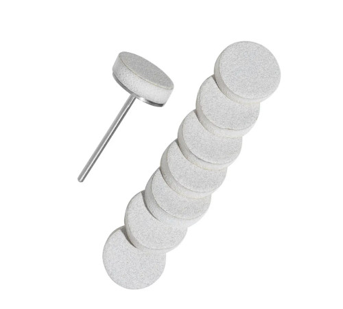 Interchangeable buff files for Wonderfile disc 320 grit, 20 mm 50 pcs