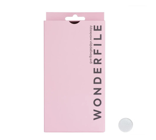 Interchangeable buff files for Wonderfile disc 320 grit, 20 mm 50 pcs