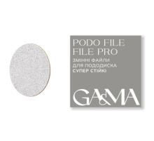 GaMa Podo File PRO interchangeable disc files, durable, 100 grit, 50 pcs.