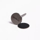 Replacement files for Komilfo pedicure disc 20 mm, 100 grit, 50 pcs
