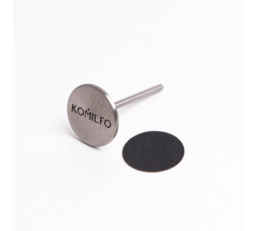 Replacement files for Komilfo pedicure disc 20 mm, 240 grit, 50 pcs