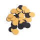 Replacement files for Komilfo pedicure disc 25 mm, 100 grit, 50 pcs