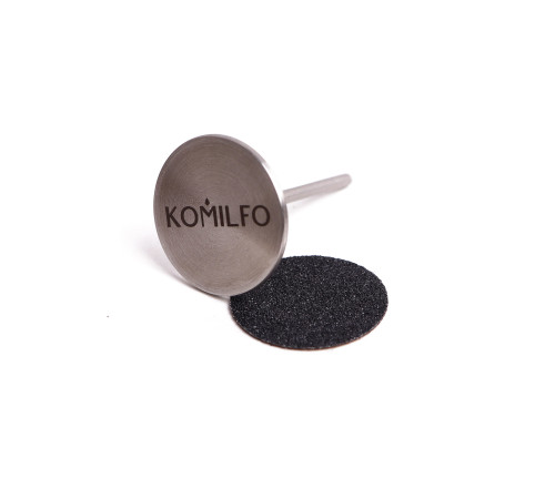 Replacement files for Komilfo pedicure disc 25 mm, 150 grit, 50 pcs