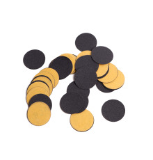 Replacement files for Komilfo pedicure disc 25 mm, 240 grit, 50 pcs