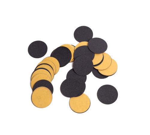 Replacement files for Komilfo pedicure disc 25 mm, 240 grit, 50 pcs