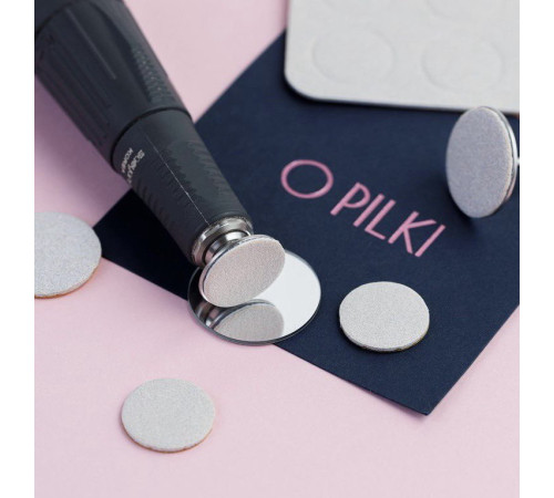 Replacement files for OPilki pedicure disc 20 mm, 240 grit, 48 pcs