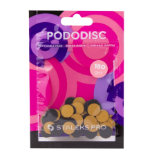 Replacement files for STALEKS PRO XS pedicure disc Black 180 grit, 50 pcs
