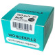 Replacement files for the Wonderfile pedicure disk on a soft base 20 mm, 150 grit, 50 pcs