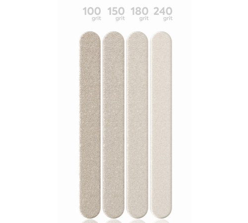 Interchangeable files for straight file Wonderfile 240 grit, 50 pcs 160/18 mm