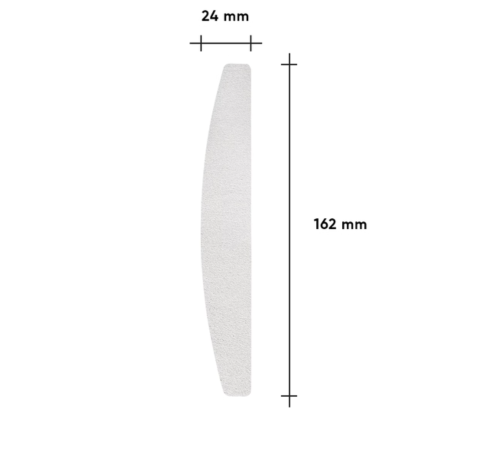 Replacement files on a soft base STALEKS EXPERT 40 white 240 grit, 30 pcs