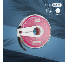 Replaceable tape file in a plastic reel Staleks PAP-MAM White 150 grit 6 m