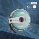 Replaceable tape file in a plastic reel Staleks White PAP-MAM 100 grit 6 m